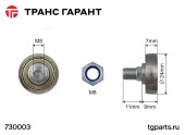 Ролик-подшипник EDSCHA Ø24mm. Ролик-подшипник EDSCHA Ø24mm.