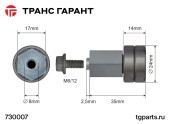 Ролик-подшипник SESAM сдвоенный Ø24mm. Ролик-подшипник SESAM сдвоенный Ø24mm.