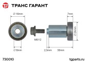 Ролик-подшипник стальной SESAM Ø24mm. Ролик-подшипник стальной SESAM Ø24mm.