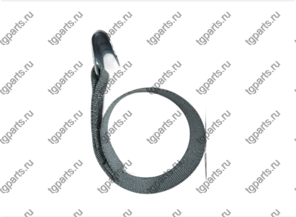 Ремень с плоским крючком 920484/604500 серый