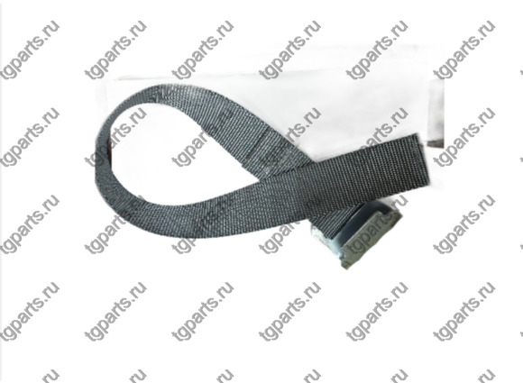 Ремень с плоским крючком 920484/604500 серый