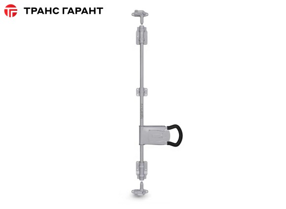 Штанговый запор с ручкой Push Zn D=22