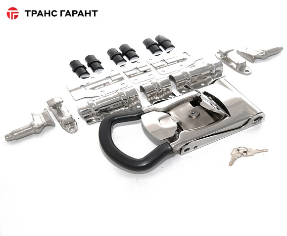 Штанговый запор с ручкой Push Zn D=22