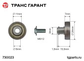 Ролик сдвижной крыши стальной EDSCHA Ø24mm. Ролик сдвижной крыши стальной EDSCHA Ø24mm.