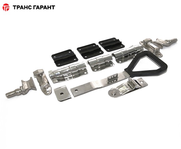Штанговый запор с ручкой Delta Zn D=22