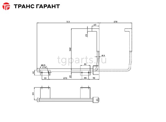 Фиксатор ворот штанговый 154010