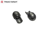 Наконечник направляющей тента D=27 верхний (сфера)   Наконечник направляющей тента D=27 верхний (сфера)